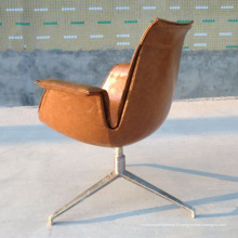 Moderne New Design PU / chaise de canapé en cuir avec des jambes en métal